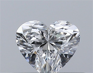 Picture of Natural Diamond 0.30 Carats, Heart with  Cut, E Color, VS1 Clarity and Certified by GIA