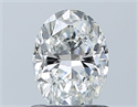 Natural Diamond 0.90 Carats, Oval with  Cut, G Color, VS1 Clarity and Certified by GIA