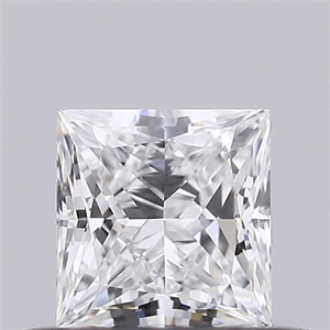 Foto Diamante Natural 0.40 quilates, Princesa , Color E, claridad VS1 y certificado GIA de