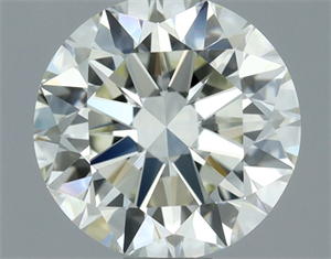 Picture of Natural Diamond 0.70 Carats, Round with Excellent Cut, J Color, VVS2 Clarity and Certified by IGI