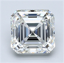 Diamante Natural 3.02 quilates, Asscher , Color H, claridad VS2 y certificado GIA