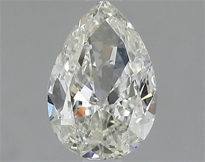 Picture of Natural Diamond 0.96 Carats, Pear with  Cut, I Color, SI1 Clarity and Certified by HRD