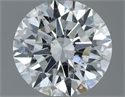 Natural Diamond 1.20 Carats, Round with Excellent Cut, F Color, SI1 Clarity and Certified by IGI