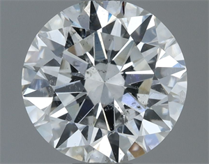 Picture of Natural Diamond 1.20 Carats, Round with Excellent Cut, F Color, SI1 Clarity and Certified by IGI