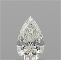 Diamante Natural 0.55 quilates, De pera , Color J, claridad SI1 y certificado GIA