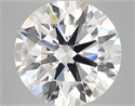 Lab Grown Diamond 7.14 Carats, Round with Ideal Cut, E Color, VS1 Clarity and Certified by IGI