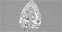 Natural Diamond 1.20 Carats, Pear with  Cut, E Color, VVS1 Clarity and Certified by GIA