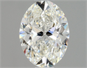 Natural Diamond 0.70 Carats, Oval with  Cut, G Color, VS1 Clarity and Certified by GIA