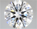 Lab Grown Diamond 7.01 Carats, Round with Ideal Cut, G Color, VVS2 Clarity and Certified by IGI