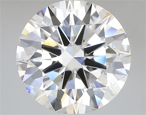 Picture of Lab Grown Diamond 7.01 Carats, Round with Ideal Cut, G Color, VVS2 Clarity and Certified by IGI