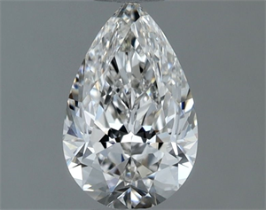 Picture of Natural Diamond 0.60 Carats, Pear with  Cut, I Color, VVS2 Clarity and Certified by GIA