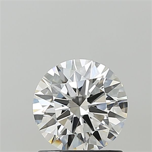 Picture of Lab Grown Diamond 1.06 Carats, Round with Ideal Cut, F Color, VVS2 Clarity and Certified by IGI