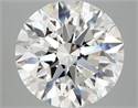 Lab Grown Diamond 5.03 Carats, Round with Excellent Cut, F Color, VS1 Clarity and Certified by IGI