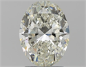 Natural Diamond 1.70 Carats, Oval with  Cut, J Color, VVS1 Clarity and Certified by GIA