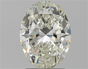 Picture of Natural Diamond 1.70 Carats, Oval with  Cut, J Color, VVS1 Clarity and Certified by GIA