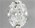 Diamante Natural 0.71 quilates, Ovalado , Color H, claridad VS1 y certificado GIA