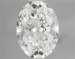 Foto Diamante Natural 0.71 quilates, Ovalado , Color H, claridad VS1 y certificado GIA de