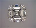 Natural Diamond 1.50 Carats, Asscher with  Cut, E Color, SI1 Clarity and Certified by GIA