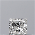 Diamante Natural 0.23 quilates, Princesa , Color E, claridad VVS2 y certificado GIA