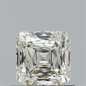 Foto Diamante Natural 0.70 quilates, Del cojín , Color L, claridad VVS2 y certificado GIA de