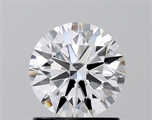 Picture of Lab Grown Diamond 1.09 Carats, Round with Ideal Cut, D Color, VS1 Clarity and Certified by IGI