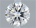 Natural Diamond 0.50 Carats, Round with Excellent Cut, G Color, VVS2 Clarity and Certified by GIA