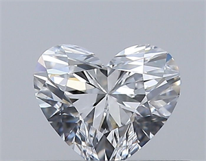 Picture of Natural Diamond 0.30 Carats, Heart with  Cut, E Color, VS1 Clarity and Certified by GIA