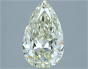 Natural Diamond 1.51 Carats, Pear with  Cut, K Color, VS1 Clarity and Certified by IGI