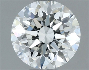 Foto Diamante Natural 0.50 quilates, Redondo , Color G, claridad VVS2 y certificado IGI de