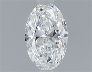 Picture of Natural Diamond 0.40 Carats, Oval with  Cut, D Color, VVS2 Clarity and Certified by GIA