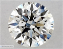 Diamante Natural 0.56 quilates, Redondo , Color H, claridad VVS2 y certificado GIA