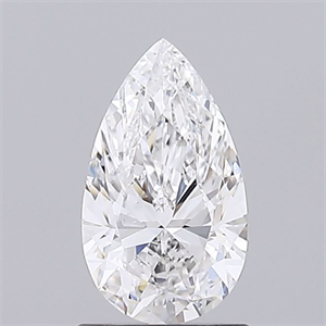Picture of Natural Diamond 1.00 Carats, Pear with  Cut, F Color, SI1 Clarity and Certified by GIA