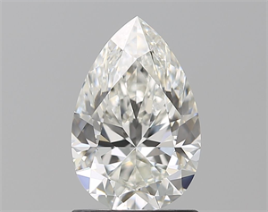 Picture of Natural Diamond 1.30 Carats, Pear with  Cut, H Color, VVS2 Clarity and Certified by GIA