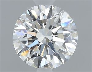 Picture of Natural Diamond 0.56 Carats, Round with Excellent Cut, H Color, VS2 Clarity and Certified by GIA