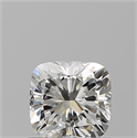 Natural Diamond 0.71 Carats, Cushion with  Cut, J Color, VVS2 Clarity and Certified by GIA