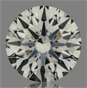 Diamante Natural 0.46 quilates, Redondo , Color M, claridad VVS2 y certificado GIA