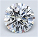 Diamante Natural 2.05 quilates, Redondo , Color D, claridad VS2 y certificado GIA