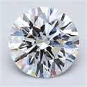 Diamante Natural 2.05 quilates, Redondo , Color D, claridad VS2 y certificado GIA