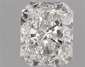 Picture of Natural Diamond 0.50 Carats, Radiant with  Cut, H Color, VS1 Clarity and Certified by GIA