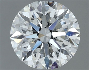 Foto Diamante Natural 0.90 quilates, Redondo , Color F, claridad SI1 y certificado IGI de