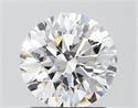Lab Grown Diamond 1.50 Carats, Round with Ideal Cut, D Color, VVS2 Clarity and Certified by IGI