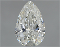 Natural Diamond 0.70 Carats, Pear with  Cut, I Color, SI1 Clarity and Certified by GIA