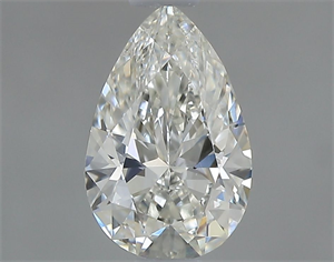 Picture of Natural Diamond 0.70 Carats, Pear with  Cut, I Color, SI1 Clarity and Certified by GIA