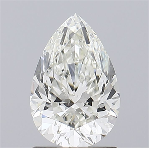 Foto Diamante Natural 1.40 quilates, De pera , Color K, claridad SI2 y certificado GIA de