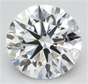 Lab Grown Diamond 6.10 Carats, Round with Ideal Cut, E Color, VVS1 Clarity and Certified by IGI