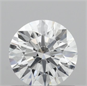 Del inventario de diamantes de laboratorio, 0.70 quilates, Redondo , Color D, claridad VS2 y certificado IGI