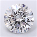 Lab Grown Diamond 6.72 Carats, Round with Ideal Cut, E Color, VS1 Clarity and Certified by IGI