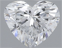 Natural Diamond 0.30 Carats, Heart with  Cut, D Color, VVS1 Clarity and Certified by GIA