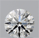 Natural Diamond 0.81 Carats, Round with Excellent Cut, J Color, IF Clarity and Certified by GIA