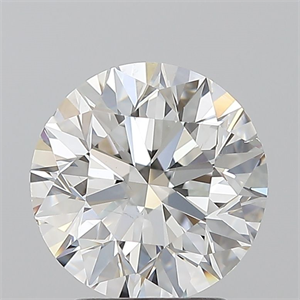 Foto Diamante Natural 2.50 quilates, Redondo , Color F, claridad SI1 y certificado GIA de